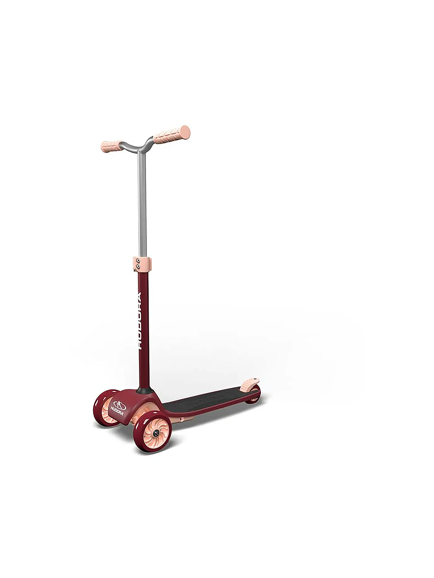 HUDORA | Tri-Scooter bordeaux | 